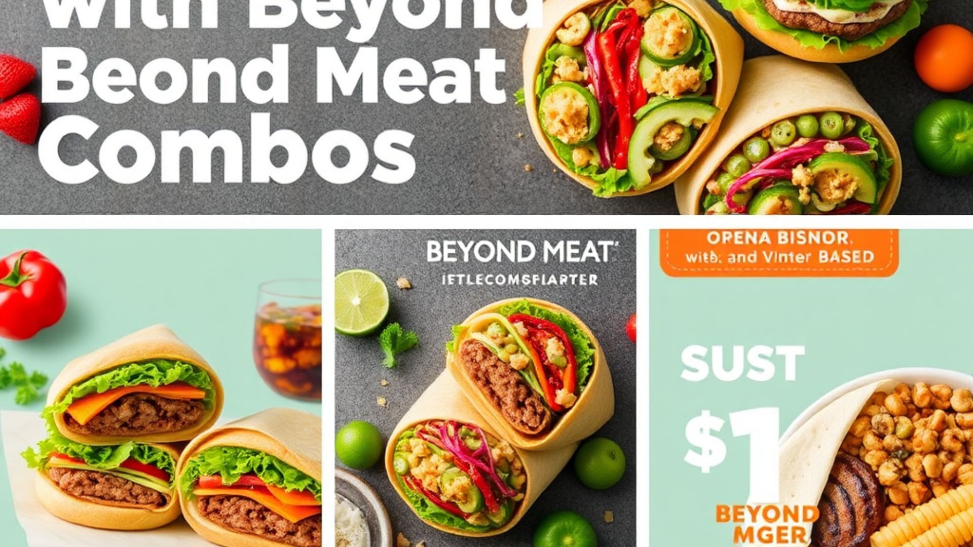 Satisfy Your Cravings with Beyond Meat Combo for Just $1